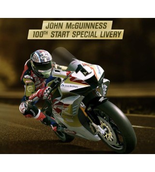 TT Isle Of Man 3 - John McGuinness 100th Start Livery DLC Steam Key GLOBAL